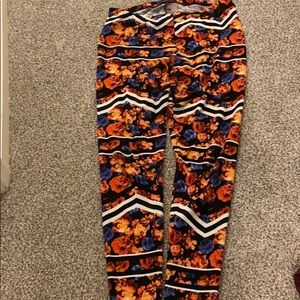 Floral leggings